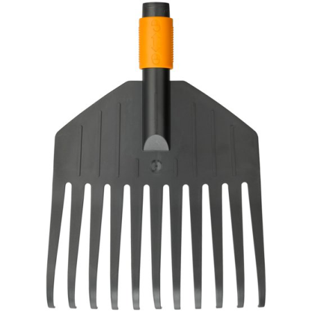 PEQUEÑA ESCOBA DE FIBRA PARA CESPED FISKARS QUIKFIT