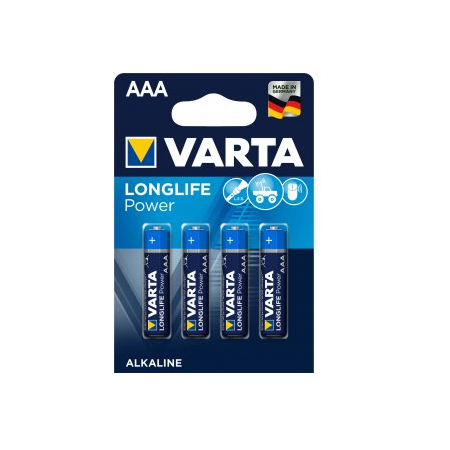 PACK 4 UNIDADES PILA VARTA 1,5 V TIPO AA