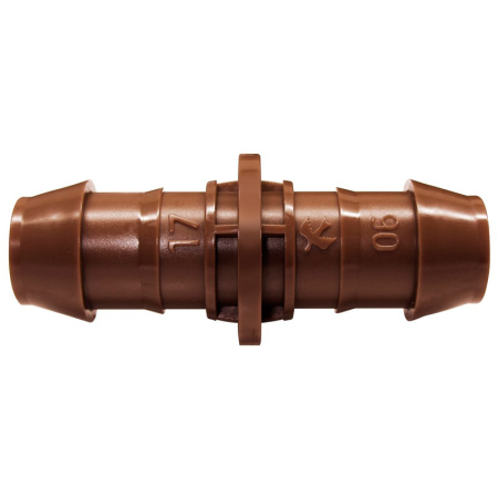 ENLACE RECTO RAINBIRD 17 MM PARA TUBERÍA DE GOTEO