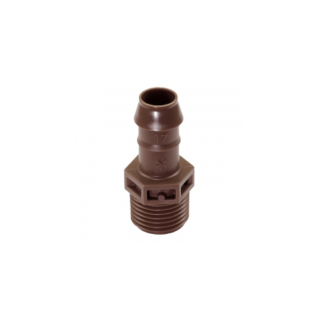 ENLACE ROSCA MACHO RAINBIRD 17 MM X 1/2