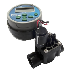 PROGRAMADOR DE  PARA ARQUETA HUNTER NODE-100 VALVE B 1 ESTACION. INCLUYE VÁLVULA HUNTER PGV-101G