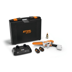 MINIMOTOSIERRA STIHL GTA 30 CON 2 BATERIAS AS2 + CARGADOR AL5-2