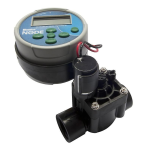 PROGRAMADOR DE  PARA ARQUETA HUNTER NODE-100 VALVE B 1 ESTACION. INCLUYE VÁLVULA HUNTER PGV-101G