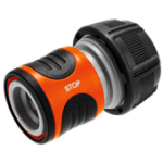 CONECTOR RÁPIDO STOP GARDENA PARA MANGUERA DE 19 MM.