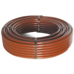 ROLLO DE 25 M. DE TUEBERÍA DE GOTEO LISA MARRÓN DE 16 MM. BD-FLEX