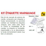 KIT DE MARCAJE CUERDA ( 50 UN. )