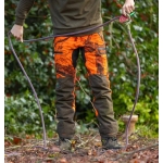 PANTALÓN ANTICORTE PARA ARBORICULTURA ARBORTEC BREATHEFLEX PRO REALTREE NARANJA TALLA L